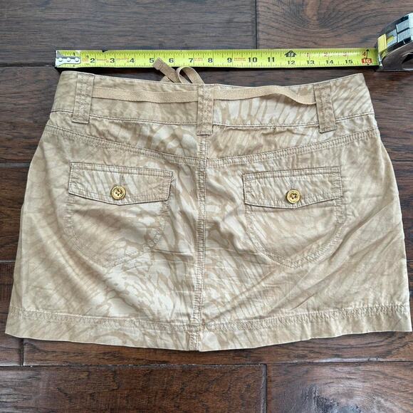 Tan and brown express skirt - Picture 3 of 4